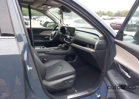 2024 Toyota Grand Highlander Platinum from USA, damaged, VIN 5TDAAAB52RS034239